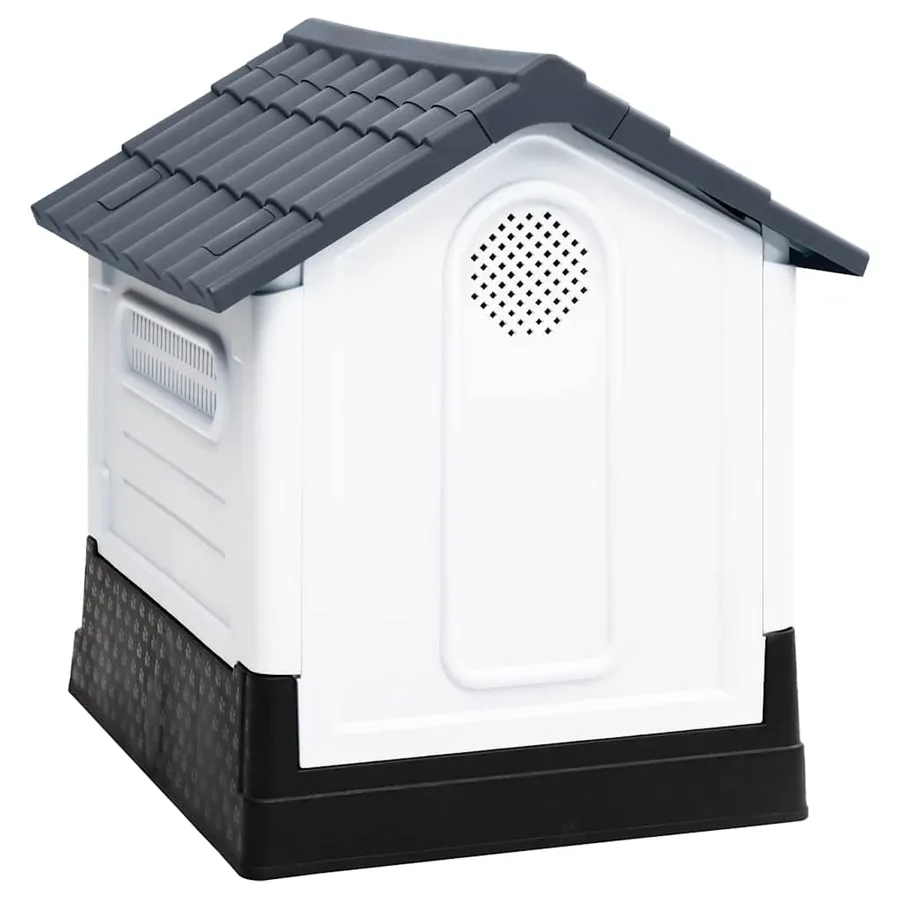 Niche pour chien Gris 57x68x66 cm Polypropylène - 4