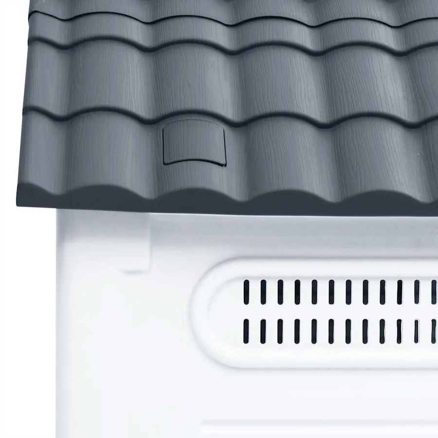 Niche pour chien Gris 57x68x66 cm Polypropylène - 5