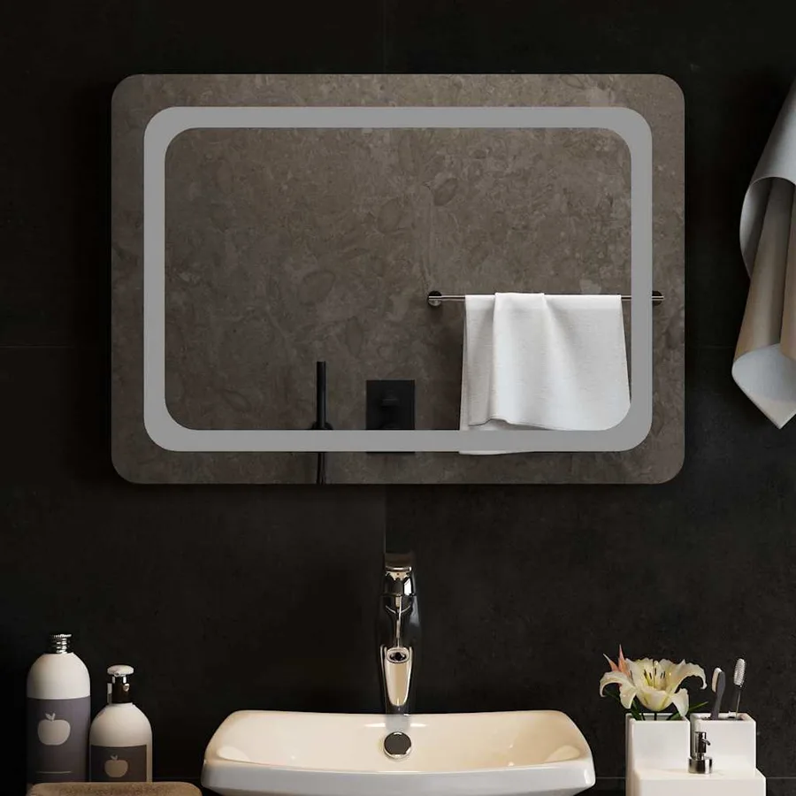 Miroir de salle de bain à LED 70x50 cm - 3