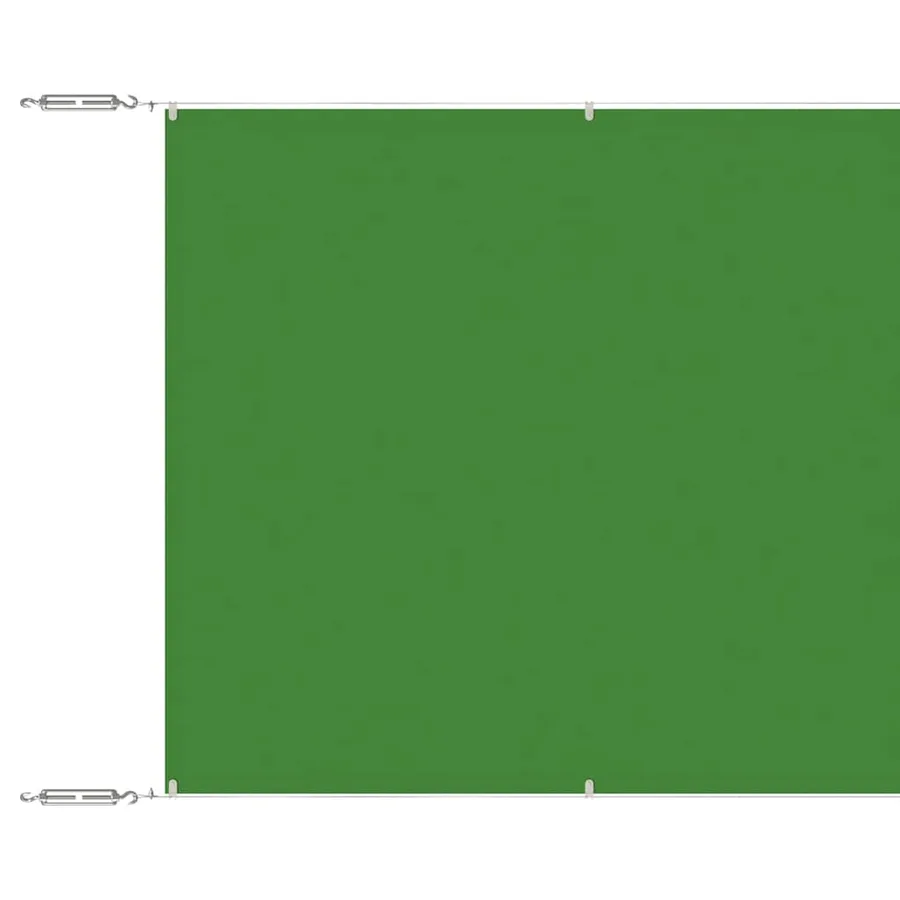 Auvent vertical Vert clair 100x600 cm Tissu oxford - 2