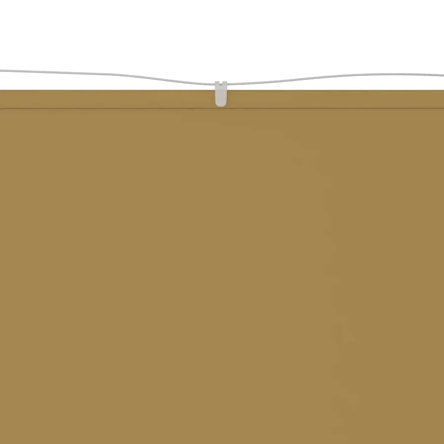 Auvent vertical Beige 60x1200 cm Tissu oxford - 3