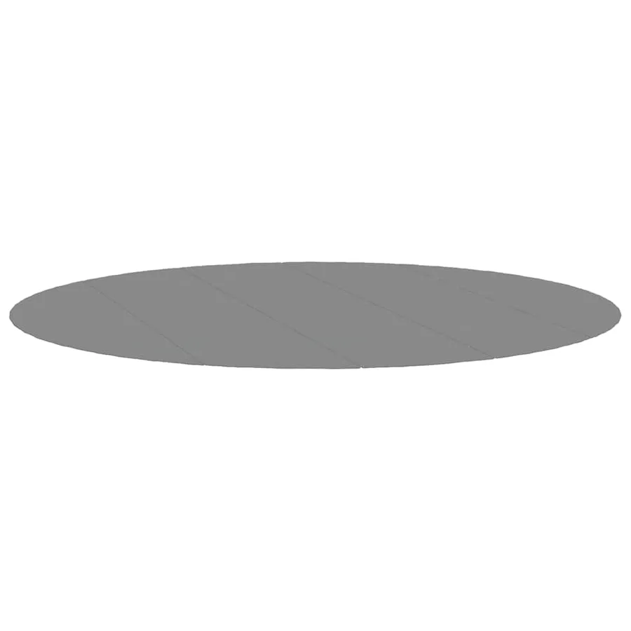 Bâche de piscine gris clair Ø550 cm géotextile polyester - 2