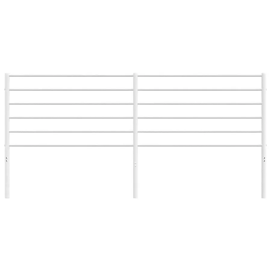 Tête de lit de remplacement métal blanc 200 cm - 4