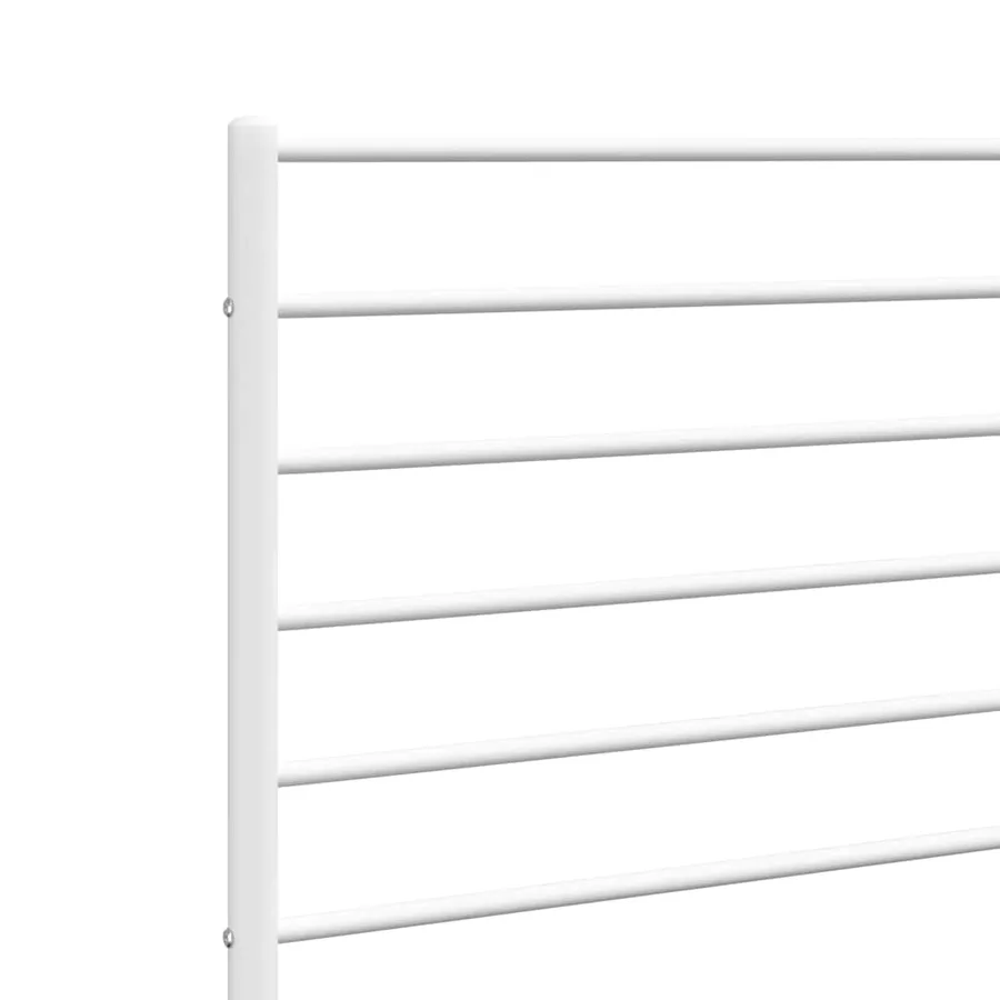 Tête de lit de remplacement métal blanc 200 cm - 6