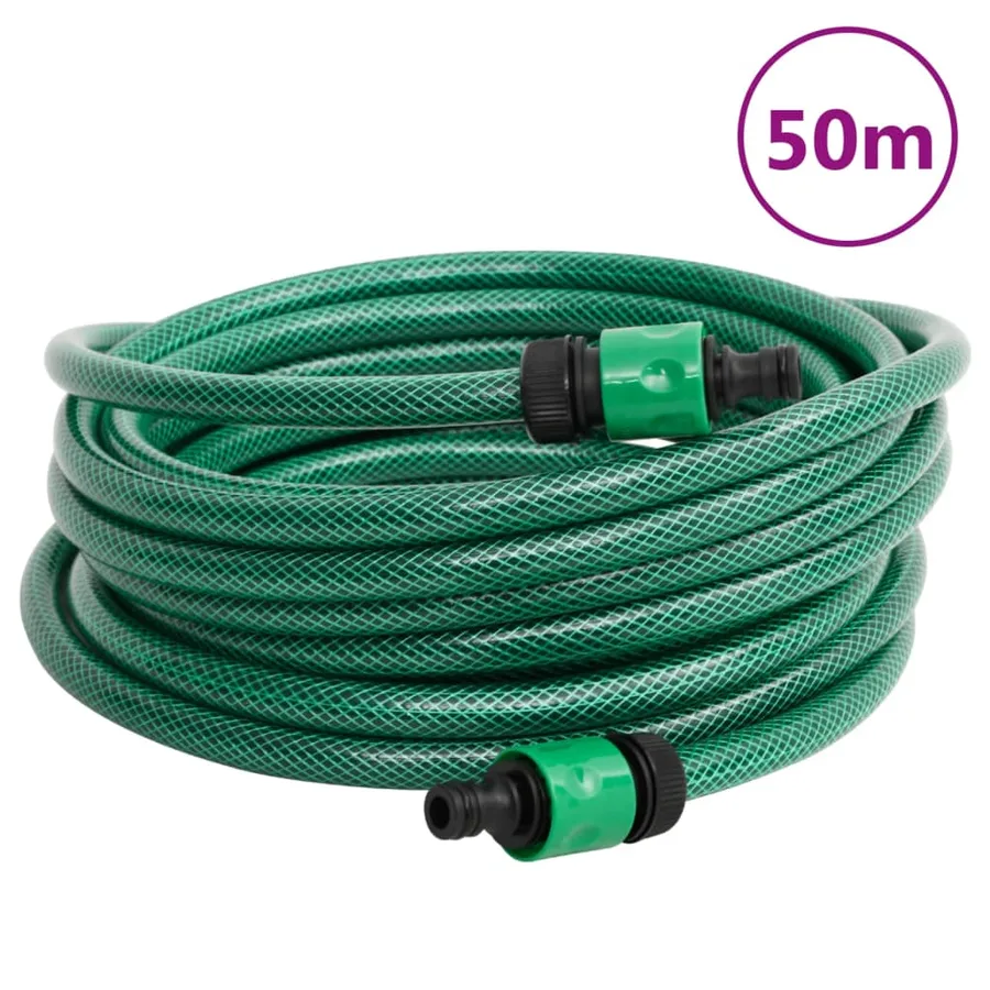Tuyau de piscine vert 50 m PVC - 5
