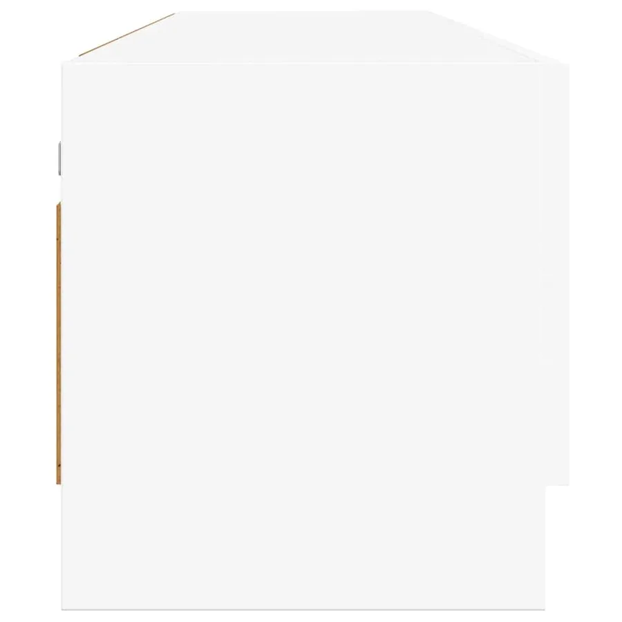 Garde-robe blanc 70x32,5x35 cm bois d'ingénierie - 6