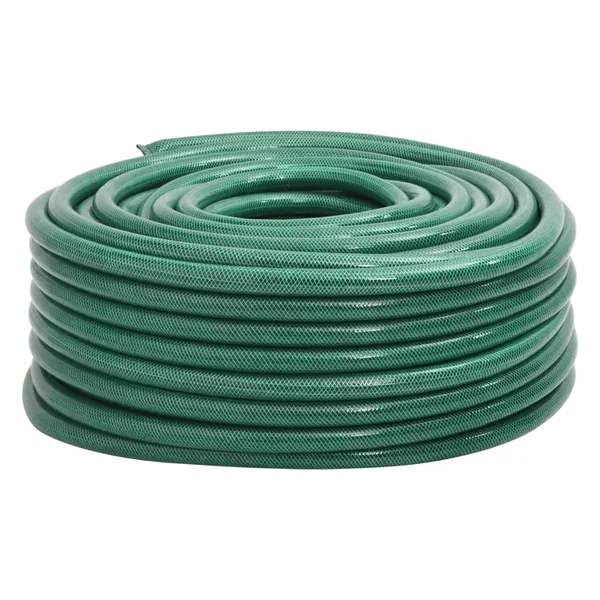 Tuyau d'arrosage vert 1" 50 m PVC
