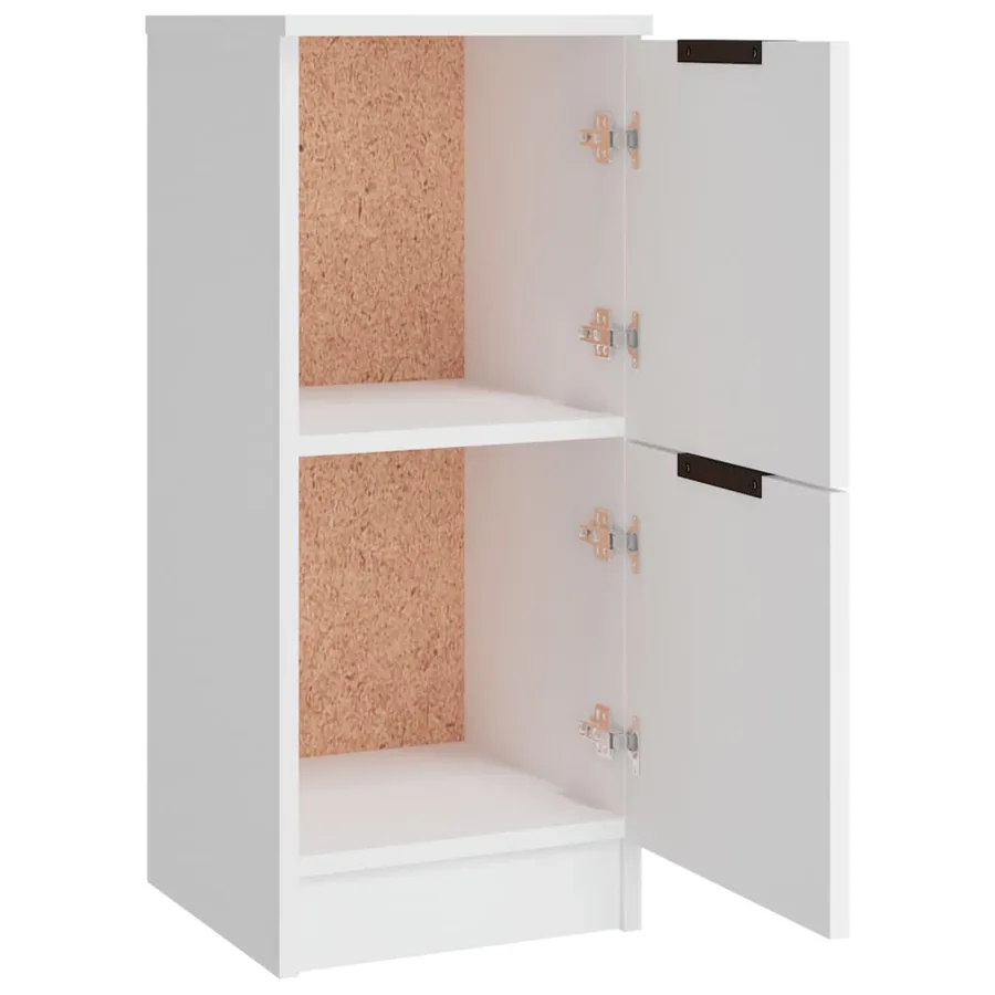 Buffets 3 pcs Blanc Bois d'ingénierie - 10