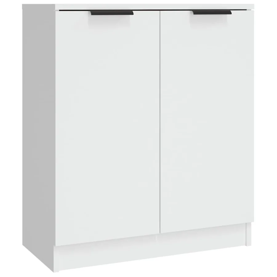 Buffets 3 pcs Blanc Bois d'ingénierie - 7
