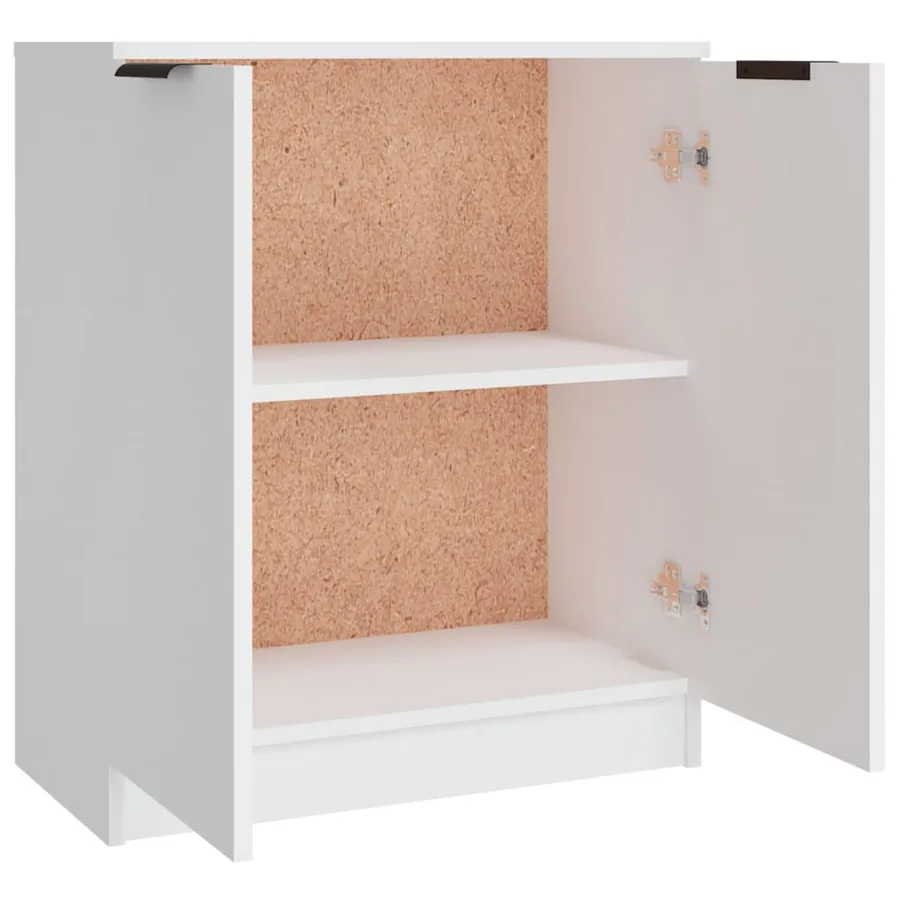 Buffets 3 pcs Blanc Bois d'ingénierie - 8