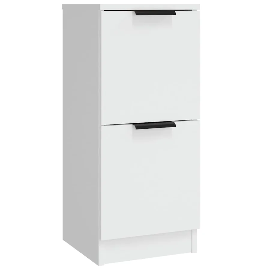 Buffets 3 pcs Blanc Bois d'ingénierie - 9