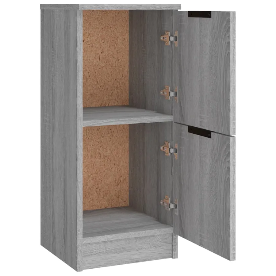 Buffets 3 pcs Sonoma gris Bois d'ingénierie - 10