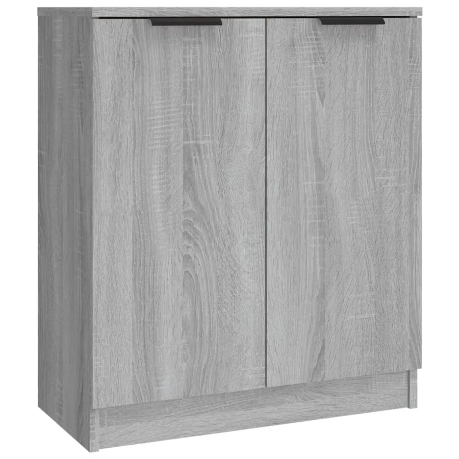 Buffets 3 pcs Sonoma gris Bois d'ingénierie - 7