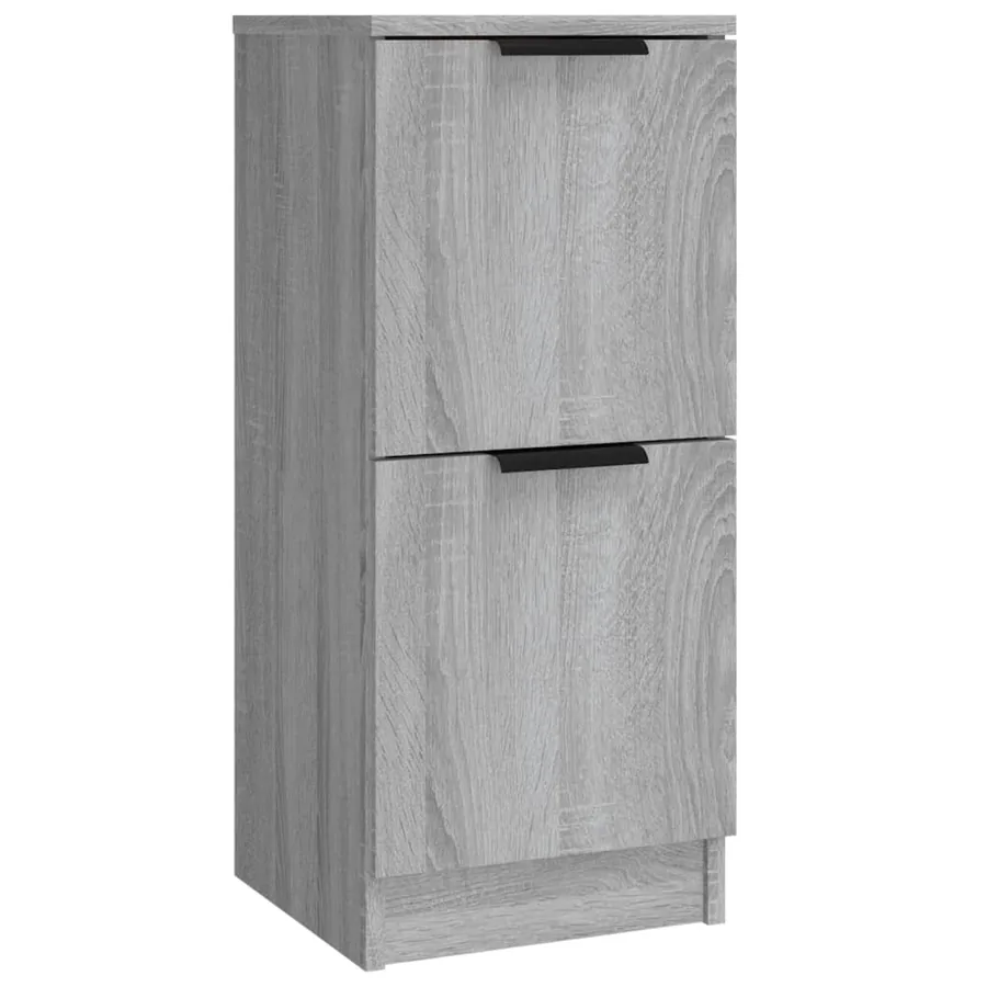 Buffets 3 pcs Sonoma gris Bois d'ingénierie - 9