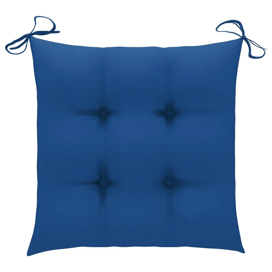 Ensemble à manger d'extérieur pliable 5pcs avec coussins Bambou - 16