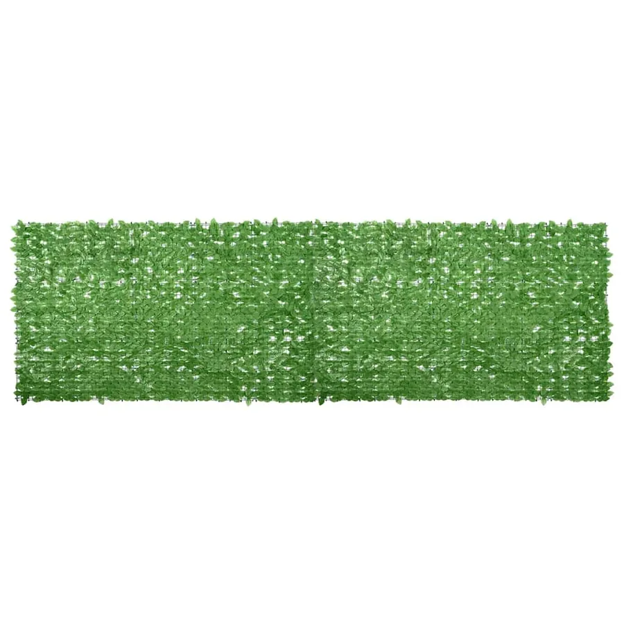 Écran de balcon avec feuilles vert 500x150 cm