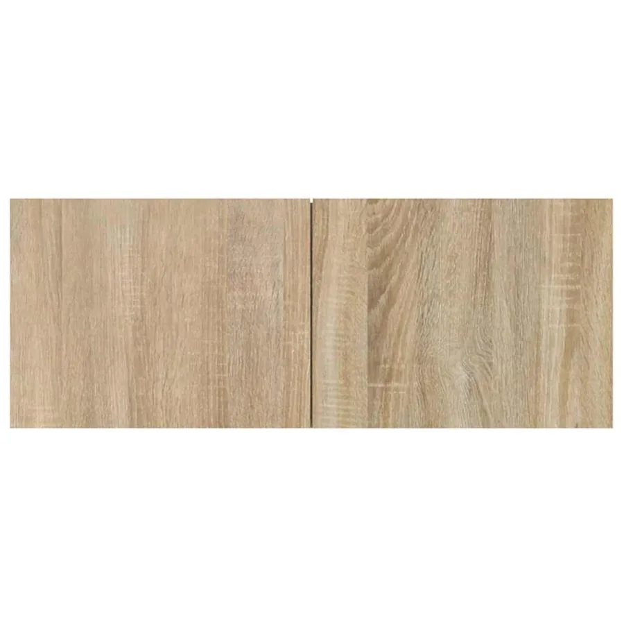Meubles TV 2 pcs chêne sonoma 80x30x30 cm bois d'ingénierie - 4