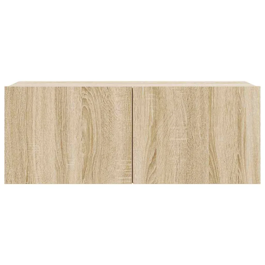 Ensemble de meubles TV 4 pcs Chêne sonoma Bois d'ingénierie - 6