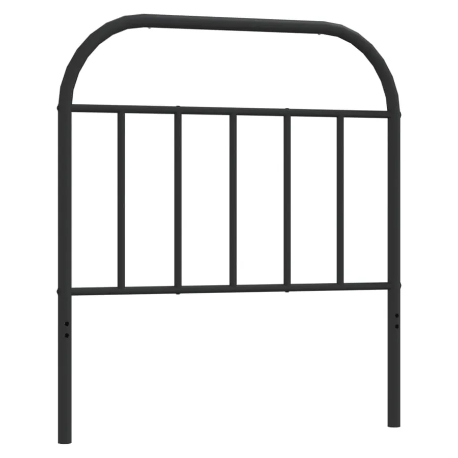 Tête de lit de remplacement métal noir 80 cm - 2