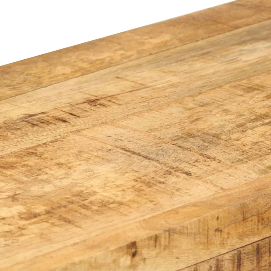 Table console 110 x 30 x 76 cm Bois de manguier massif - 6