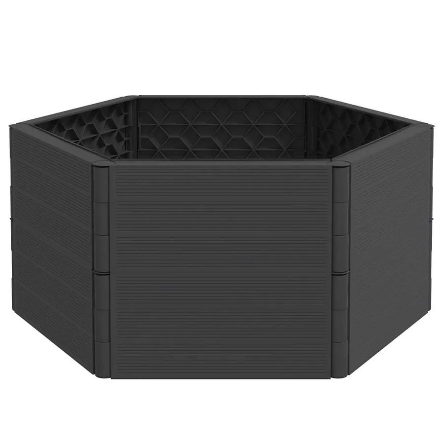 Jardinière anthracite PP - 3