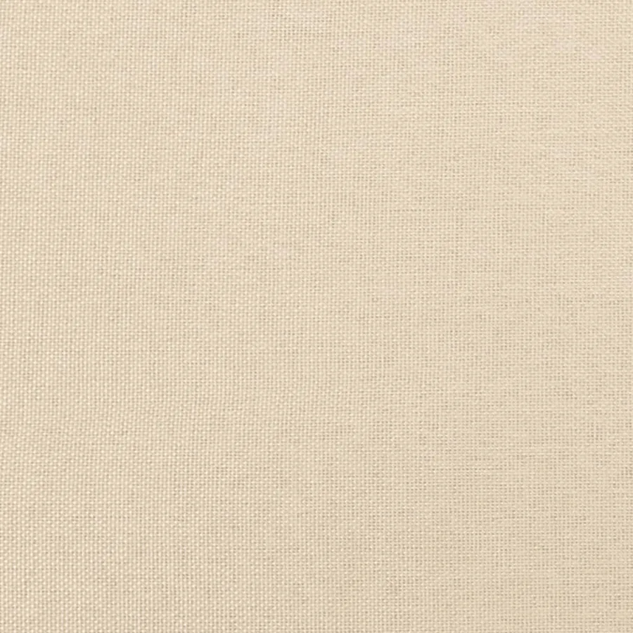 Cadre de lit sans matelas crème 90x200 cm tissu - 11