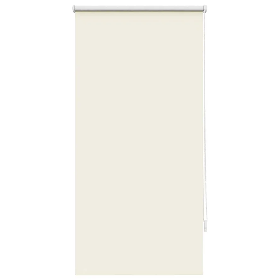 Store enrouleur occultant 64,4 x 120 cm, largeur du tissu 60 cm, blanc cassé - 2