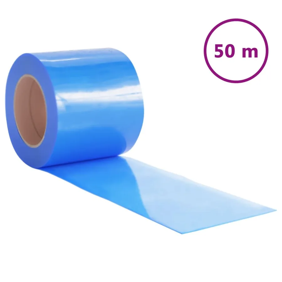 Rideau de porte bleu 200 mmx1,6 mm 50 m PVC - 2