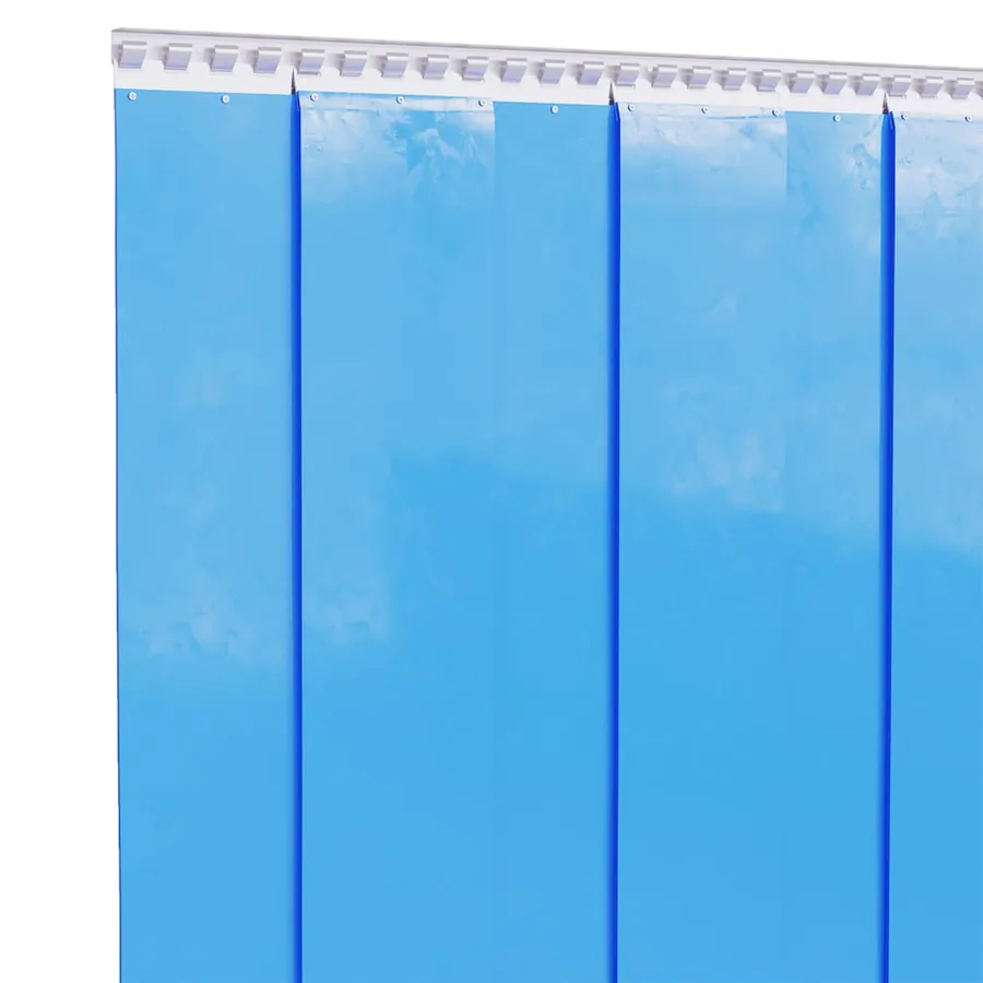 Rideau de porte bleu 200 mmx1,6 mm 50 m PVC - 3