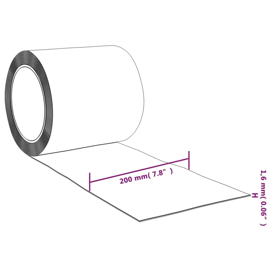 Rideau de porte bleu 200 mmx1,6 mm 50 m PVC - 7