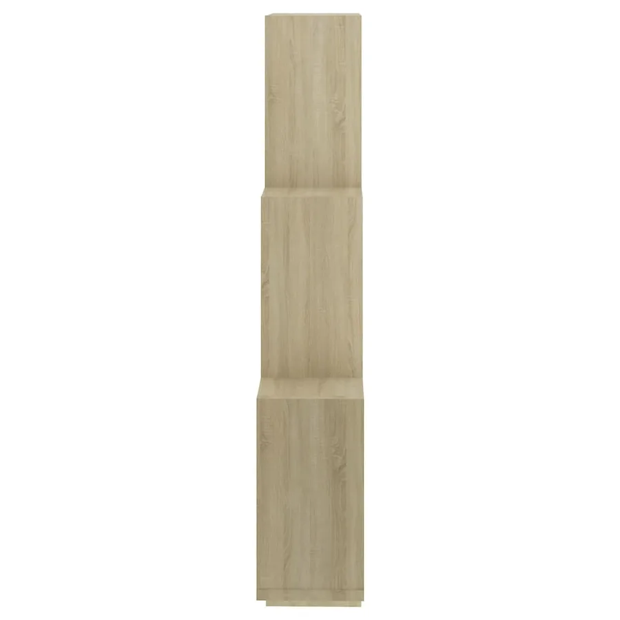 Étagère murale cube Chêne sonoma 78x15x93 cm Bois d’ingénierie - 5