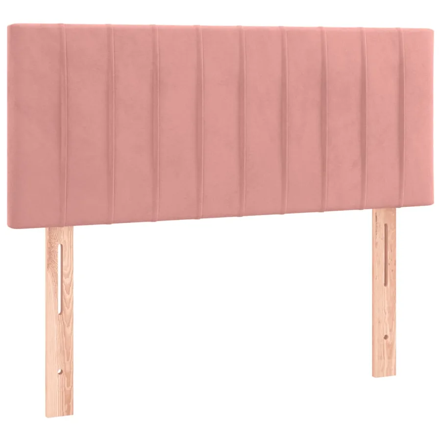 Sommier à lattes de lit avec matelas et LED Rose 120x200cm - 7