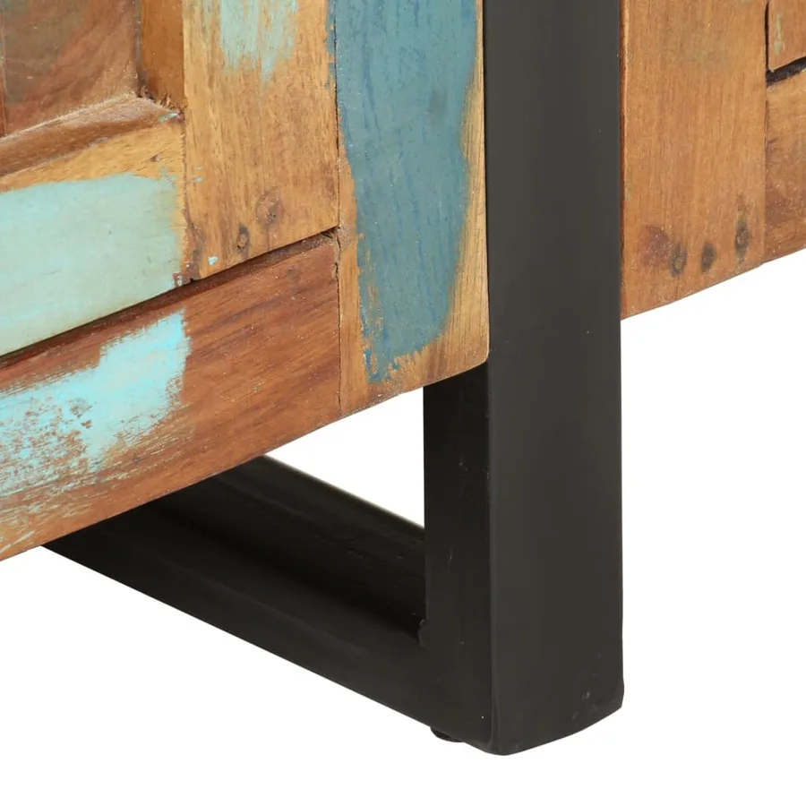 Buffet 172x35x80 cm Bois de récupération massif - 6