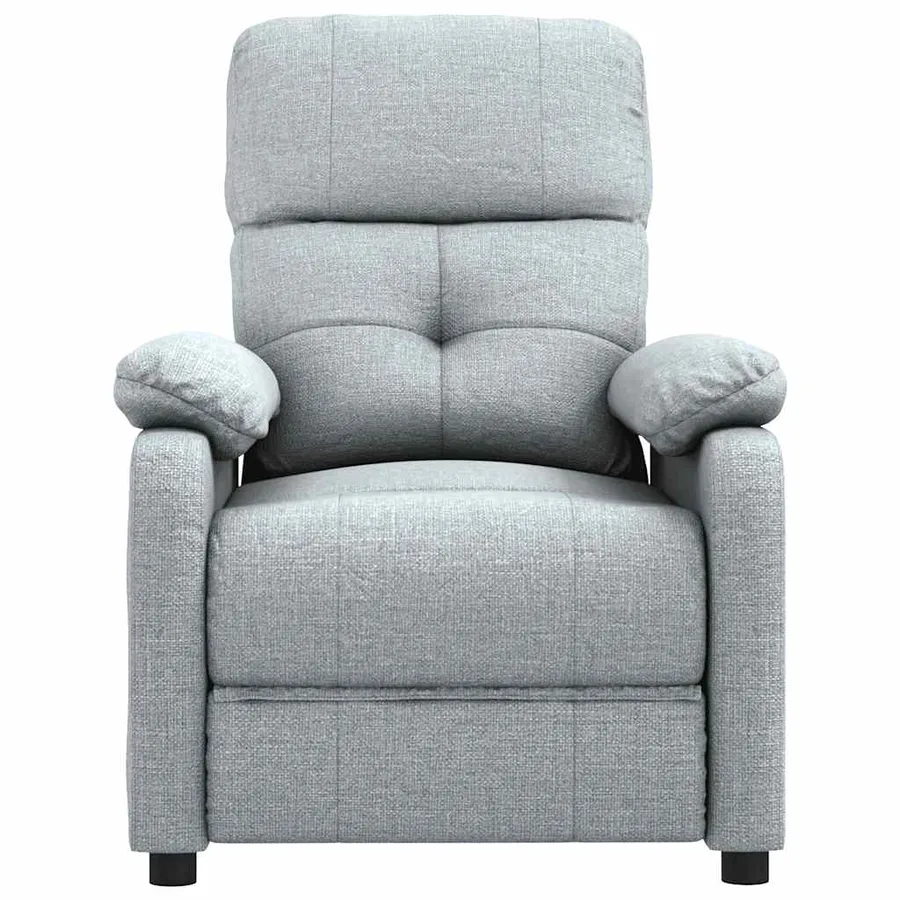 Fauteuil de massage Gris clair Tissu - 3