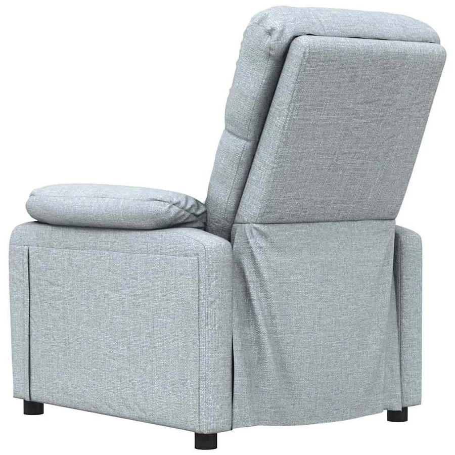 Fauteuil de massage Gris clair Tissu - 5