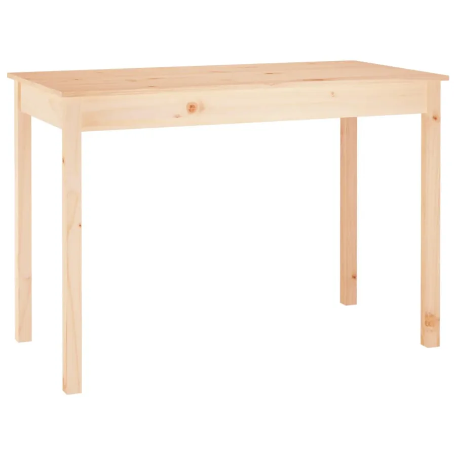 Table à manger 110x55x75 cm Bois massif de pin - 2