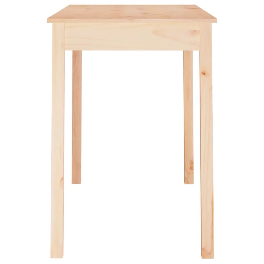 Table à manger 110x55x75 cm Bois massif de pin - 4