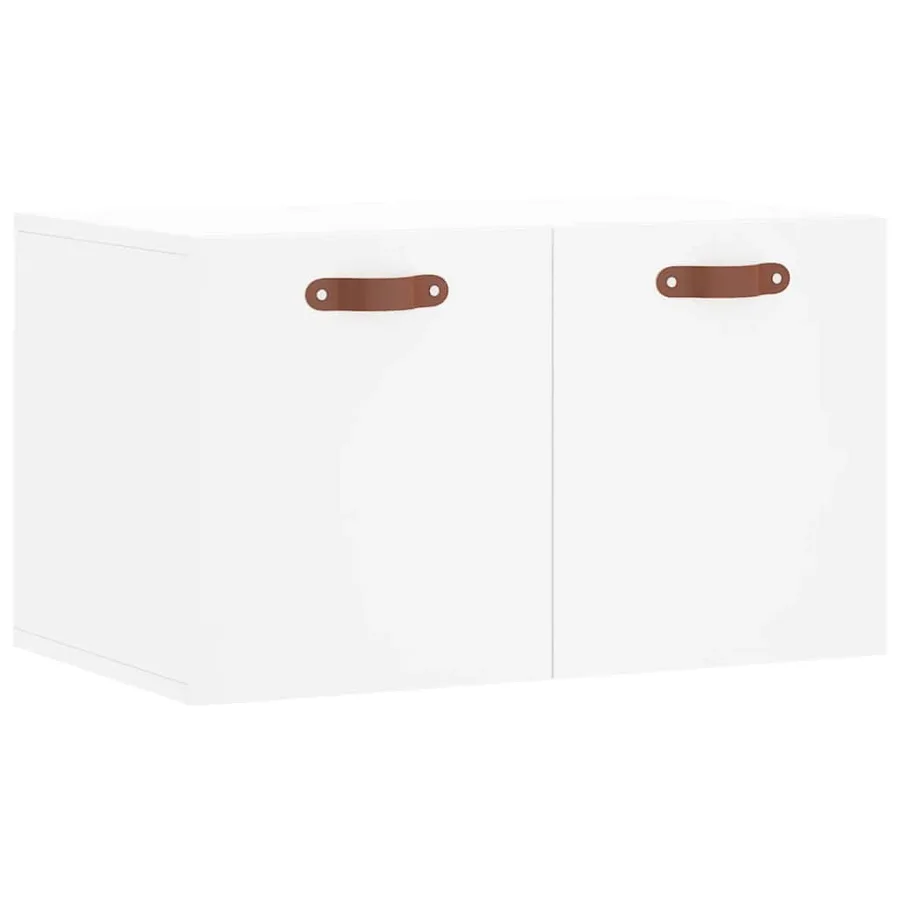 Armoire murale Blanc 60x36,5x35 cm Bois d'ingénierie - 2