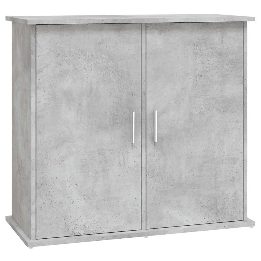 Support d'aquarium en béton gris 81 x 36 x 73 cm Bois d'ingénierie - 2