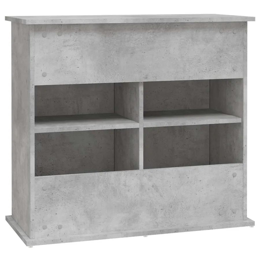 Support d'aquarium en béton gris 81 x 36 x 73 cm Bois d'ingénierie - 8