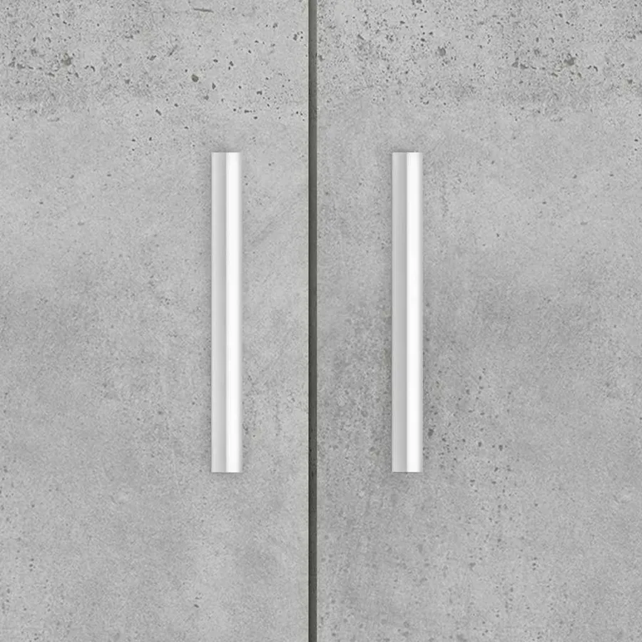 Support d'aquarium en béton gris 81 x 36 x 73 cm Bois d'ingénierie - 9
