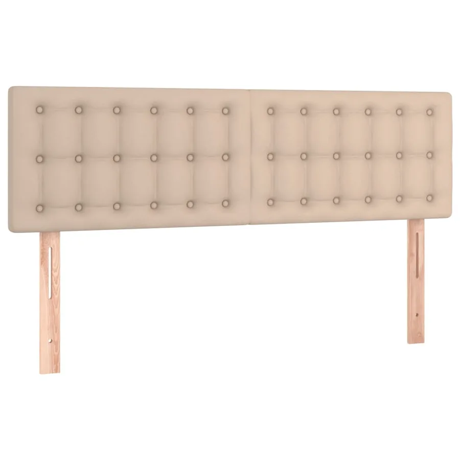 Sommier à lattes de lit avec matelas Cappuccino 140x200 cm - 6