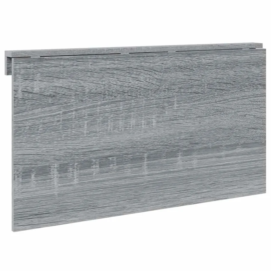 Table murale pliable Sonoma gris 100x60x56 cm Bois d'ingénierie - 5