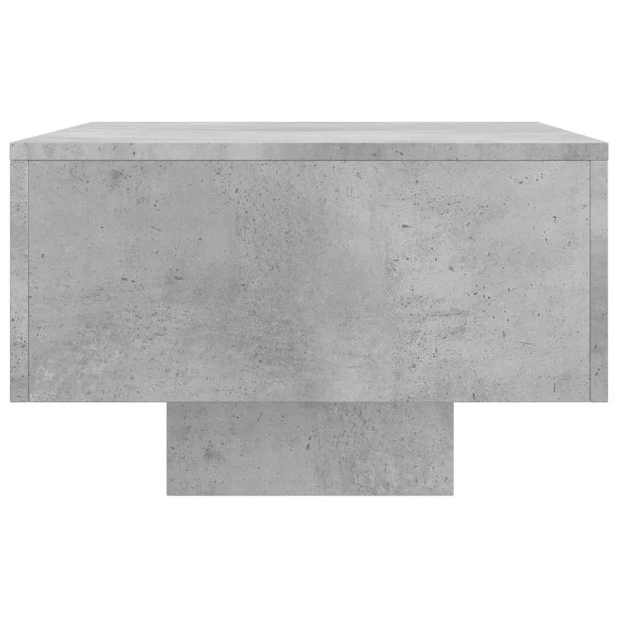 Table basse gris béton 100x49,5x31 cm bois d'ingénierie - 5