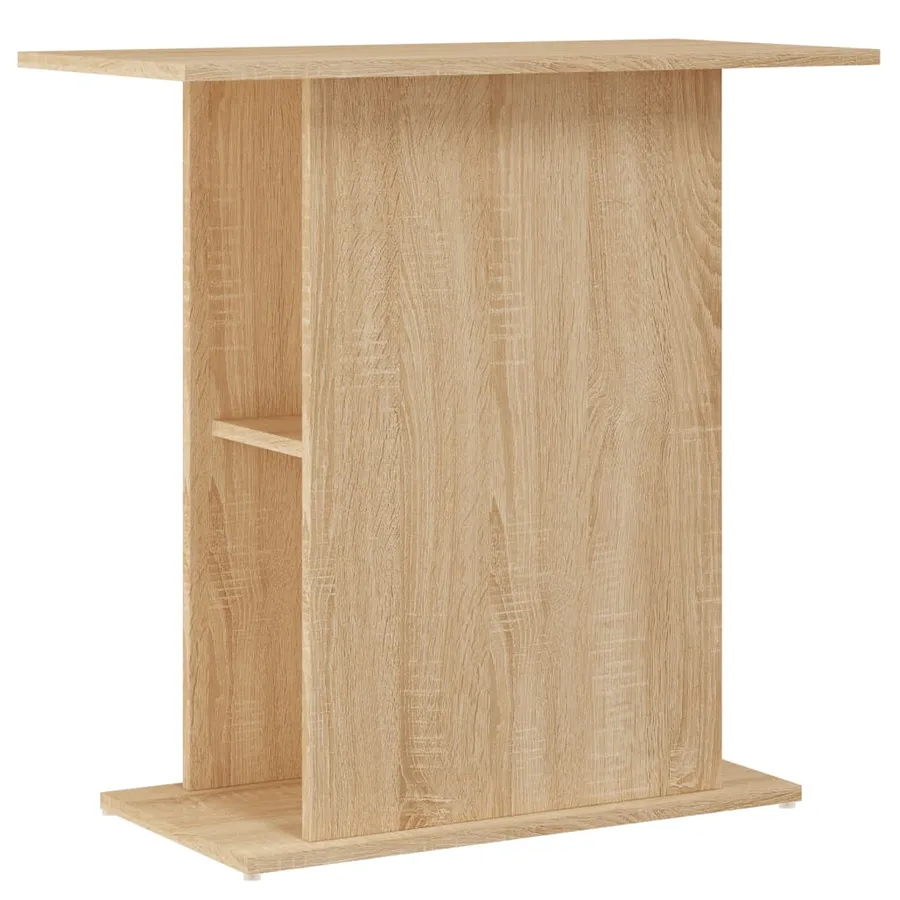 Support d'aquarium Chêne Sonoma 75x36x72,5 cm Bois d'ingénierie - 2