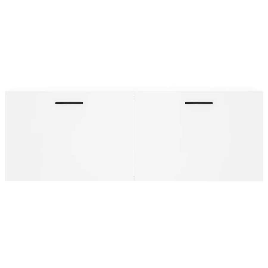 Armoire murale blanc 100x36,5x35 cm bois d'ingénierie - 3
