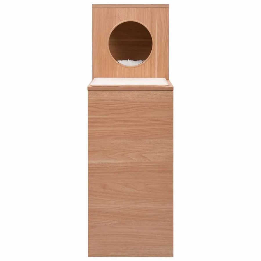 Maison de chat avec tapis à gratter en sisal 100 cm - 3