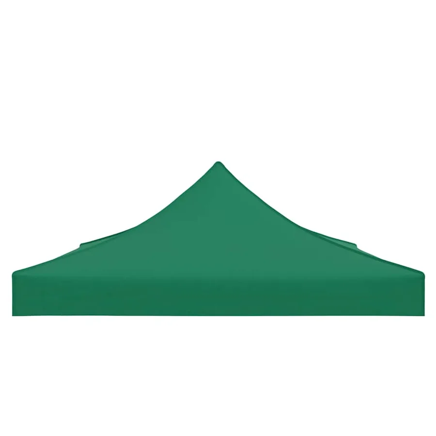 Toit de tente de réception 4,5x3 m Vert 270 g/m² - 5