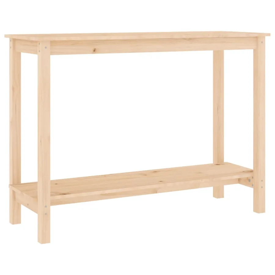 Table console 110x40x80 cm Bois massif de pin - 2
