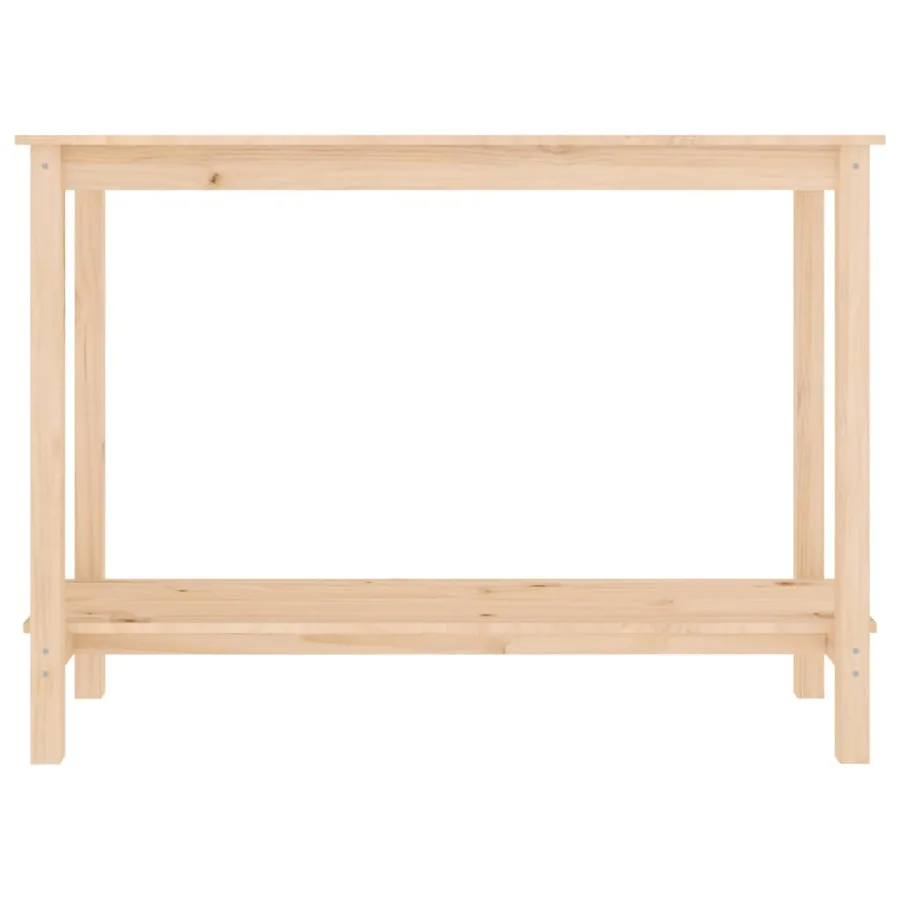 Table console 110x40x80 cm Bois massif de pin - 3